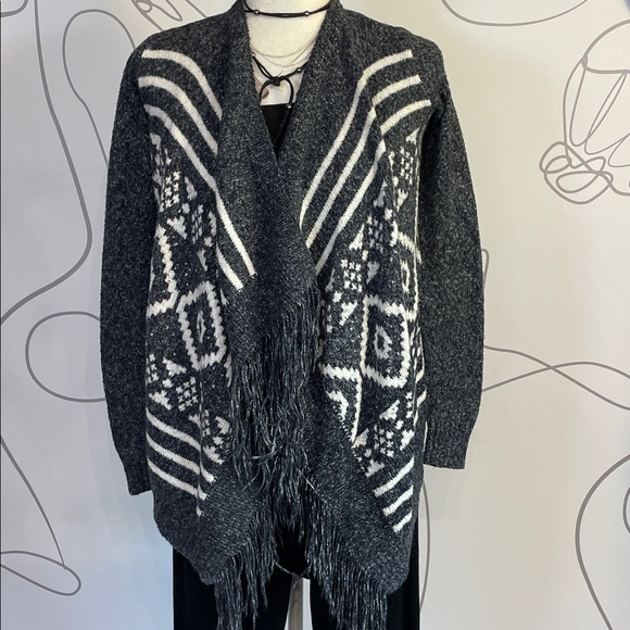 Hollister Sweaters - Hollister- Fringed Cardigan size XS